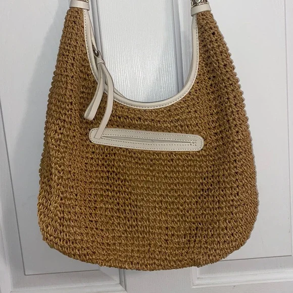 Brighton woven handbag, NWOT - Picture 2 of 10